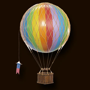 Hot Air Balloon - Medium Rainbow