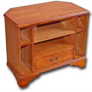 Open Corner TV Stand