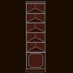 Combination Bookcase Component