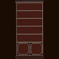 Combination Bookcase Component (CU2)