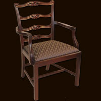 Chippendale Ladderback Dining Chair