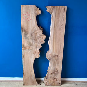 120 x 60 Burr Elm DRV7