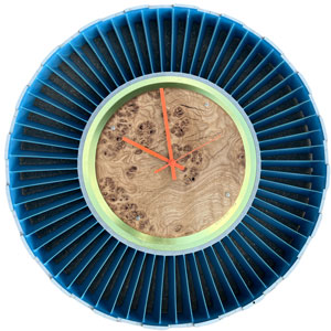 SOLD-Ardour Hawk Turbine Clock