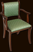 Sabre Leg Dining Chair Upholstered