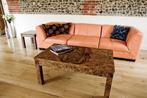 Lavenham Deco Full Burr Coffee Table