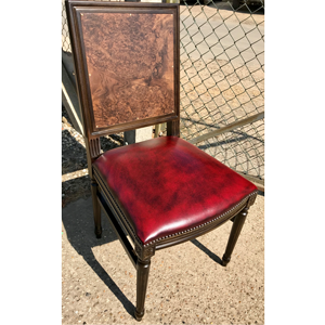 Louis Style Chairs with Burr Walnut Backs