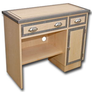 Maple and Tabu Art Deco Style Desk