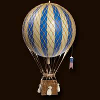 Hot Air Balloon - Large Blue