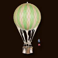 Hot Air Balloon - Large Green