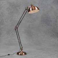 Vintage Copper Extra Large Classic Desk Style Floor Lamp