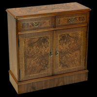 Antique Reproduction Regency Hall Cupboard