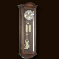 Portland Walnut Wall Clock