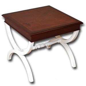 Bespoke Painted Roman Side Table