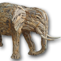 Teak Root Animal Sculptures