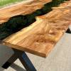 Elm River Dining Table Grey & Smoked Thumbnail