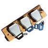 Aeroplane Belt Buckle Key Holder (Elm Triple) Thumbnail