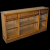 Antique Reproduction 3 Drawer Open Bookcase Thumbnail