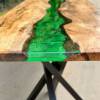 Elm & Kryptonite Green Resin River Dining Table Thumbnail