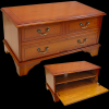 TV Stand with Mock Chest Front Thumbnail