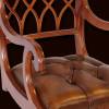 Antique Reproduction Hourglass Swivel Chair Thumbnail