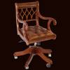 Antique Reproduction Hourglass Swivel Chair Thumbnail