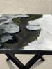 Jet Black Elm River Dining Table Thumbnail