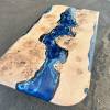 Burr Oak & Deep Sea River Dining Table Thumbnail