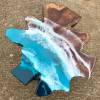 Teak & Resin Ocean Art Lamp Table 1 Thumbnail