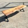 Elm Bench with Live Edge Thumbnail