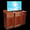 Reproduction Breakfront Sideboard with TV Lift Thumbnail