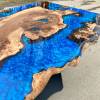 Burr Elm Islands River Table & Benches Thumbnail