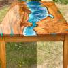 Burr Elm Ocean River Dining Table Thumbnail