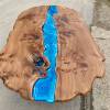 Burr Elm Oval River Dining Table Thumbnail