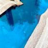 Clear Blue River Dining Table in Oak Thumbnail
