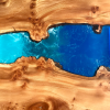 Elm Coastal Resin River Coffee Table 2 Thumbnail