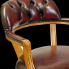 Antique Reproduction Court Swivel Desk Chair Thumbnail