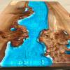 Cracked Glacier Elm & Resin Coffee Table Thumbnail
