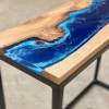 Deep Sea Burr Elm River Console Table Thumbnail