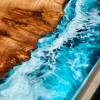 Deep Sea & Burr Elm River Console Table Thumbnail
