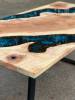 Elm Diagonal & Galactic Blue River Table Thumbnail