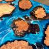 Burr Elm Islands Ocean Art Dining Table Thumbnail