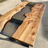 Elm & Smokey Grey River Dining Table Thumbnail