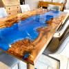 Burr Elm Whirlpool River Dining Table Thumbnail