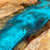 Galactic Blue & Elm River Dining Table Thumbnail