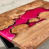 Burr Elm & Hot Pink River Coffee Table Thumbnail