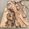 Burr Oak Islands River Table Mocha Resin Thumbnail