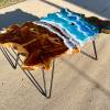 Large Resin Ocean Art Coffee Table Thumbnail