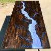 Lightning Oak & Resin Dining Table Thumbnail
