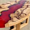 Lightning River Coffee Table Lava Resin Thumbnail