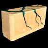 Maple Resin River Sideboard Reef Blue Thumbnail
